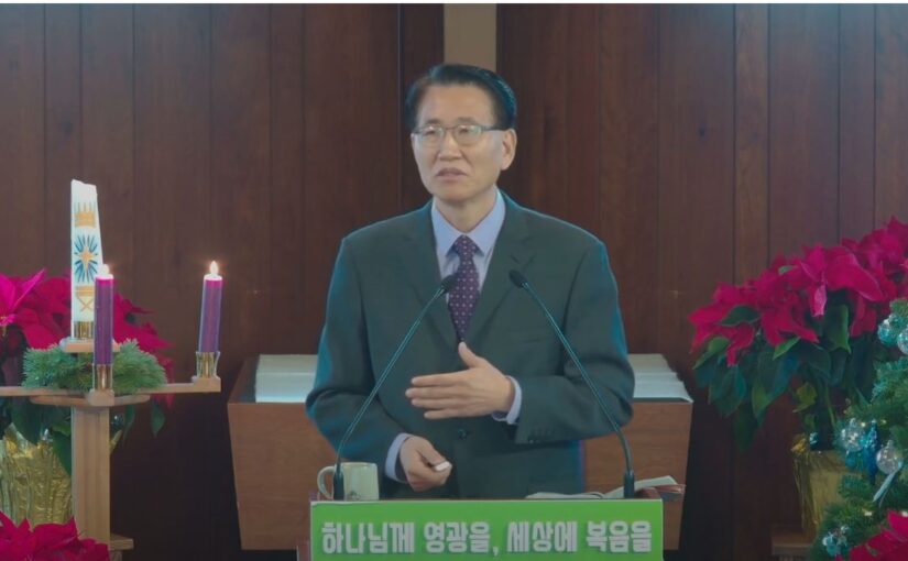 12/15 “그의 이름은 기묘자라 모사라” 이사야 9:6